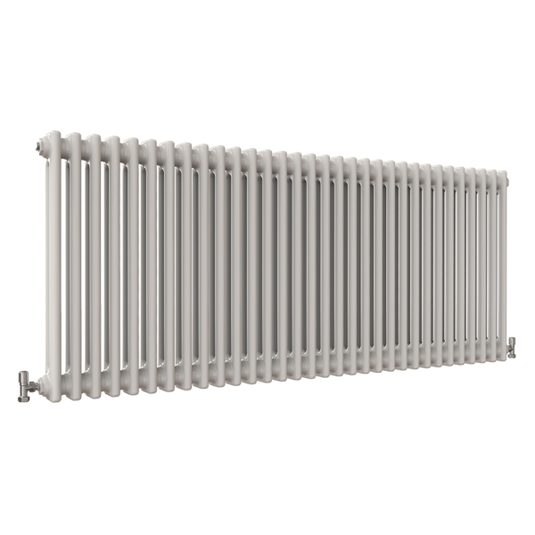 Double Radiator Image White Traditional Horizontal Column Radiator - Double Column | Castle ...