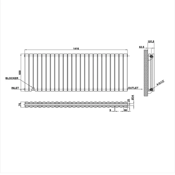 Castle Radiators - N06 24 D D