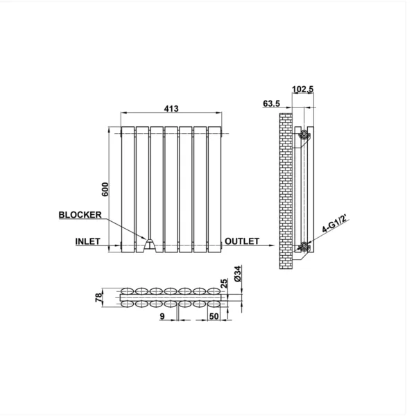 Castle Radiators - N06 7 D D